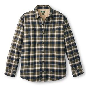 Orvis Perfect Flannel Sherpa-Lined Long-Sleeved Shirt